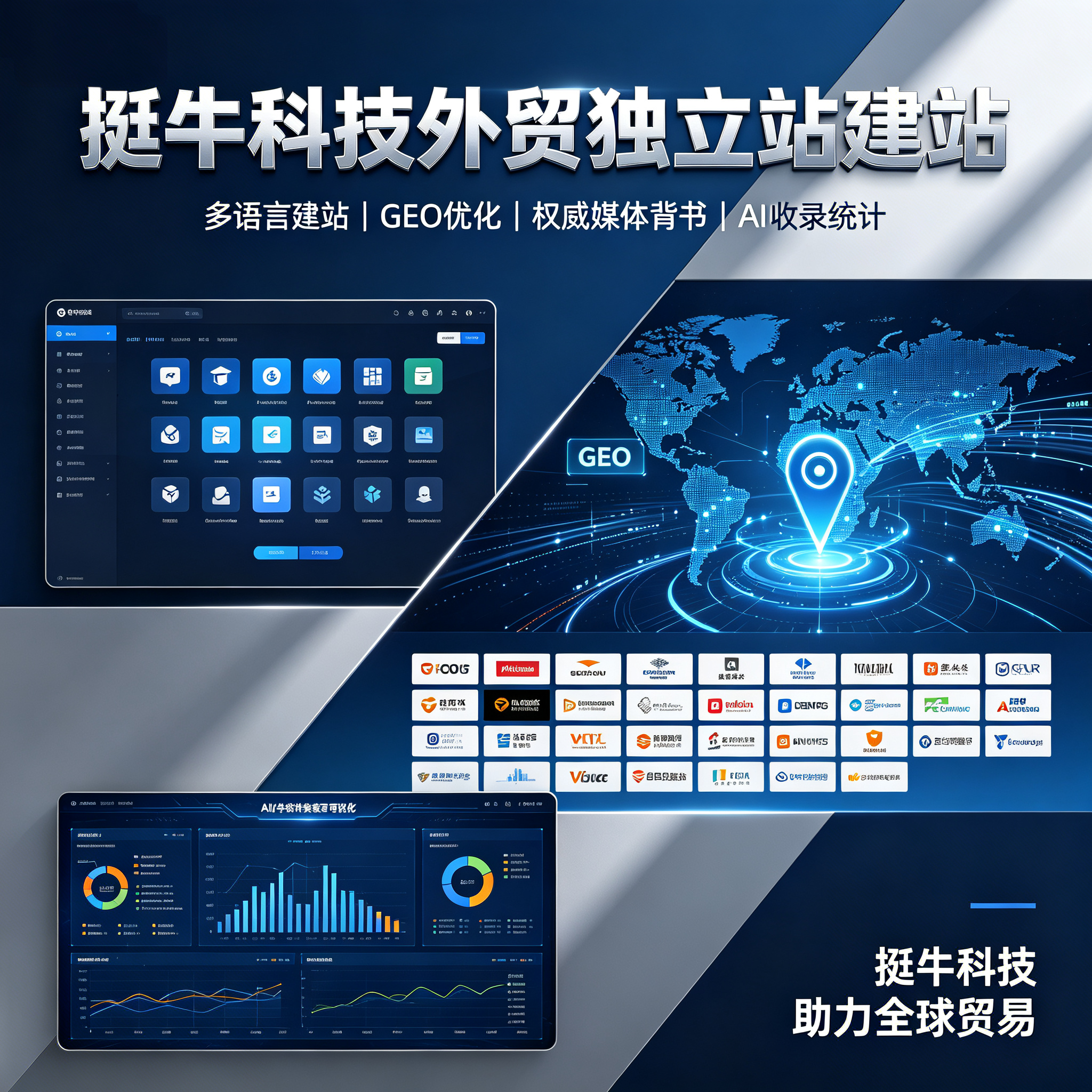 挺牛科技外贸对立站建站业务